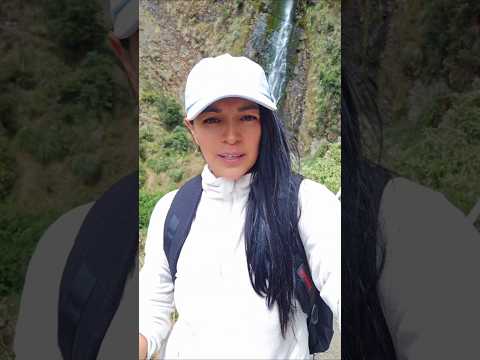 Hoy visité la Cascada Candela Fasso en la provincia de Cotopaxi, Saquisilí, Cochapamba, Jatun Era.