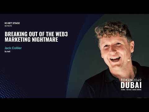 Breaking Out of the Web3 Marketing Nightmare - TOKEN2049 Dubai 2025