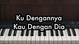 Download lagu Ku Dengannya Kau Dengan Dia - Afgan | Piano Karaoke by Andre Panggabean mp3