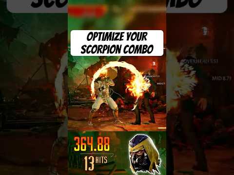[Wrong Vs Correct] Scorpion Combo 🔥🦂 #mk1 #mortalkombat1 #scorpion