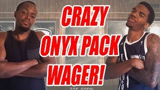 CRAZY ONYX PACK OPENING WAGER!! - NBA 2K15 MyTEAM Pack Opening | MyTEAM Onyx Packs