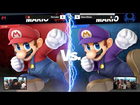 Sink or Swim 125 Winners Finals - Stroder (Mario-Red, Greninja) vs SilentRain (Mario-Purple)