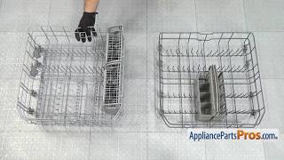 How To Bosch/Thermador/Gaggenau Lower Dishrack Assembly 00249276