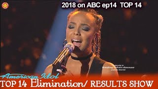 Jurnee sings AMAZING “Never Enough” To Impress Judges  American Idol 2018 Top 14 Results Show