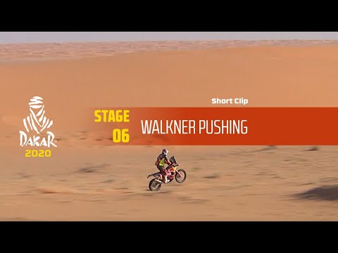 Dakar 2020 - Stage 6 - Walkner Pushing