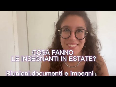 Gli insegnanti in estate vengono PAGATI SENZA LAVORARE (?)