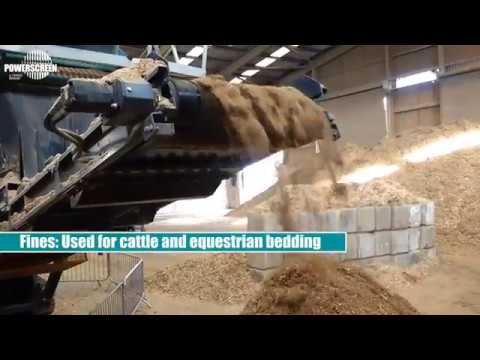 Chieftain 2200 2 Deck Inclined Screen | Waste Wood Screening