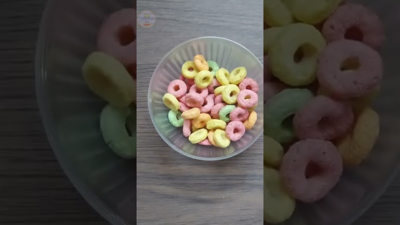 कई तरह के फ्लेवर वाली रिंग्स मानगो, स्ट्रॉबेरी, ऑरेंज kwality fruitrings #shorts