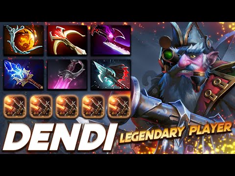 Dendi Sniper Legendary Player - Dota 2 Pro Gameplay [Watch & Learn]