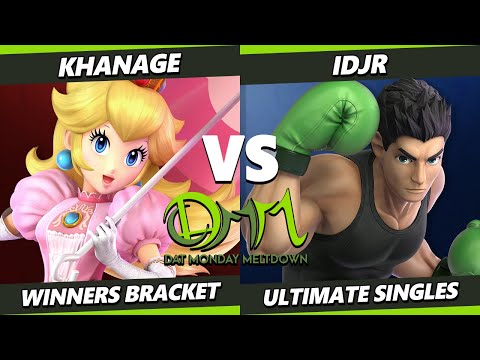 DAT MM 288 - Khanage (Peach) Vs. iDJR (Little Mac) Smash Ultimate - SSBU
