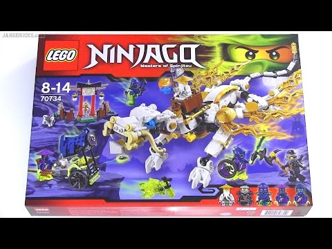 Vidéo LEGO Ninjago 70734 : Le dragon de Maître Wu