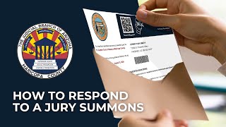 How to Respond to a Jury Summons