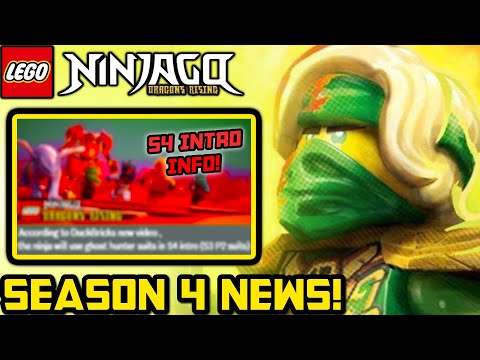 New, Shocking Season 4 INTRO Info! 🐲 Ninjago Dragons Rising Season 4 News and Updates!