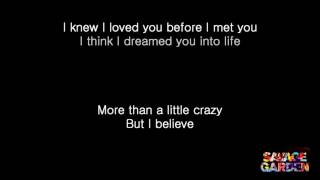 I Knew I Loved You + Savage Garden + Lyrics / HD