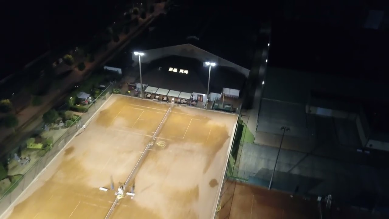 Vidéo Win4LED - Éclairage LED court de tennis