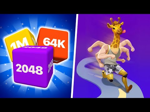 Merge Race vs Merge Guys 2048 - NEW EVOLUTION Gameplay (Part 2) 123456789