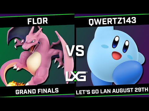 LXG Let's Go LAN August 28th - GRAND FINALS - FLOR (Charizard) vs qwertz143 (Kirby)