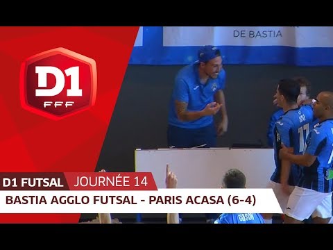J14 : Bastia Agglo Futsal - Paris ACASA (6-4)
