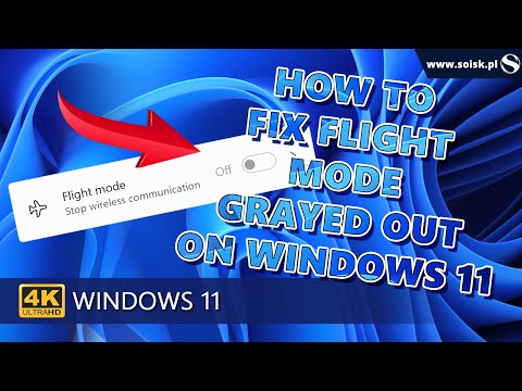 How to Fix Flight Mode Grayed Out on Windows 11