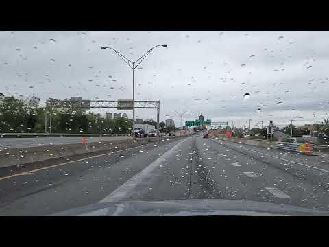 Columbus Ohio I-70 E Cloudy Sky Evening Drive/Cruise 58° 10-1-22