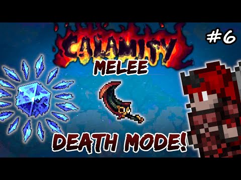 Cryogen in DEATH MODE! Terraria Calamity 2.0 | Melee Class Modded Let's Play #6