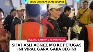 Download lagu Agnez Mo's True Character from America Returns Home to Treat Indonesian Officers Viral Because of... mp3