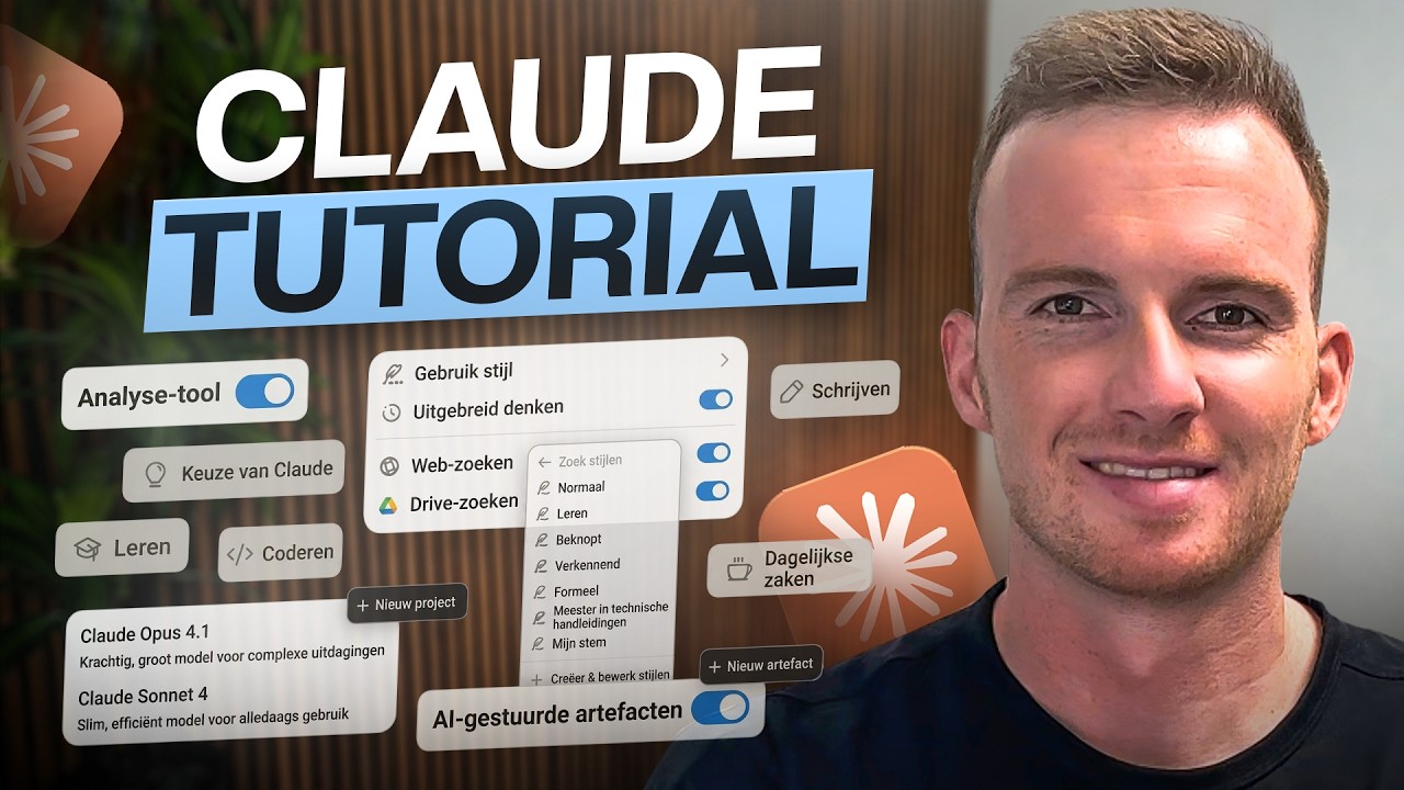 Claude Tutorial 2026 in het Nederlands.