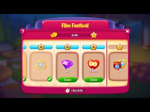 @Fishdom Merge Levels 🎬 Film Festival 🐡 Level 6 🔓