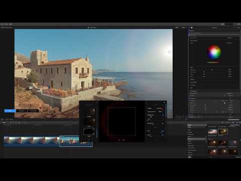 FCPX Tutorial: How to enrich aerial shot with mFlare 2