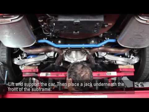 2015-2021 Mustang Adjustable Differential Bushing Insert System Install - Urethane - Steeda