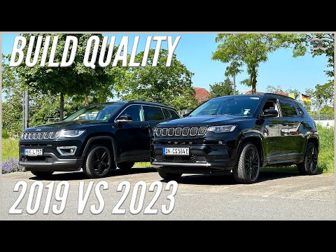 2023 Jeep Compass VS 2019 Jeep Compass - Build Quality Test