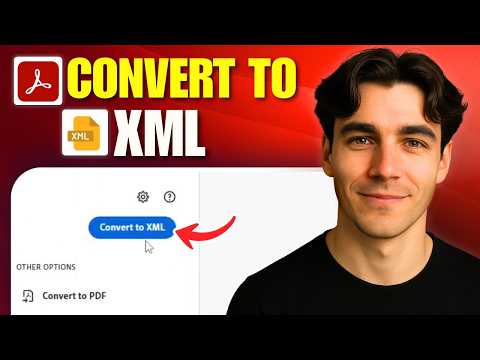 How To Convert Pdf To Xml Using Adobe Acrobat Pro Dc Tutorial 2026