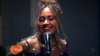 Jessica Mauboy - Amazing (live on the Morning Show)