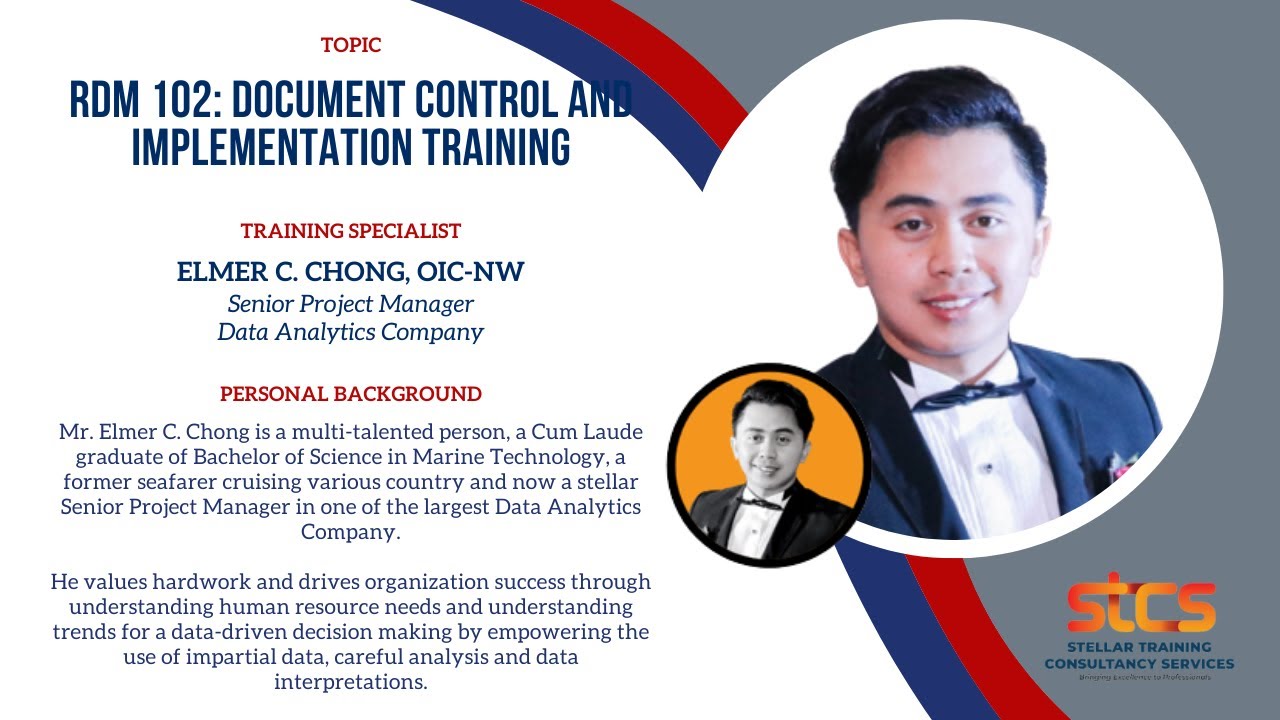 RDM 102: Document Control and Implementation Training [2 HOURS FULL COURSE]