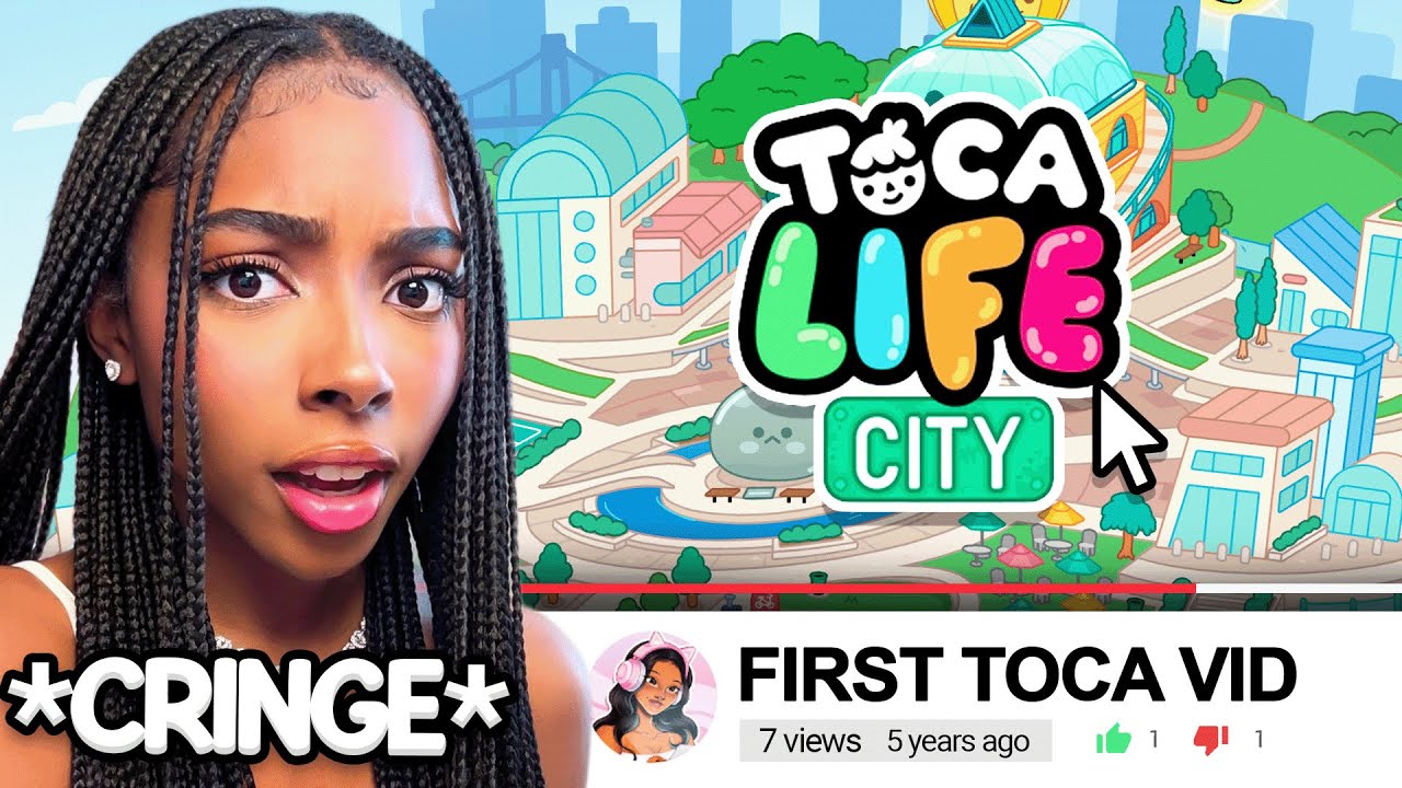 Reacting To My OLD TOCA BOCA VIDEOS... (CRINGE) 😭 | Toca Life World