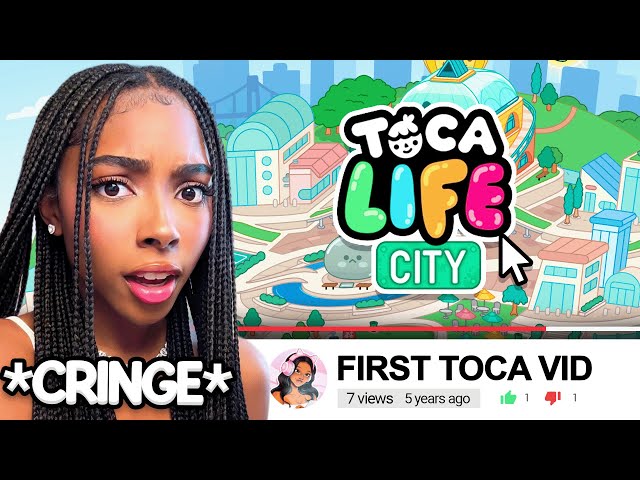 Reacting To My OLD TOCA BOCA VIDEOS... (CRINGE) 😭 | Toca Life World SDDEFAULT Thumbnail