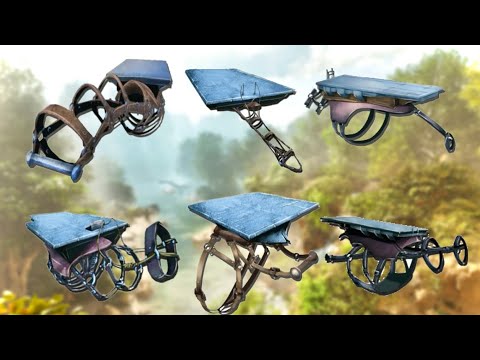 Every Creature With A Platform Saddle In Ark!