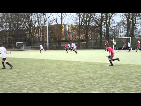 Field Hockey Match U13 Kings School of Chester Pijnacker JC1 field hockey club