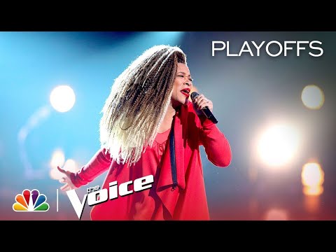 The Voice 2018 Live Playoffs Top 24 - SandyRedd: "No More Drama"