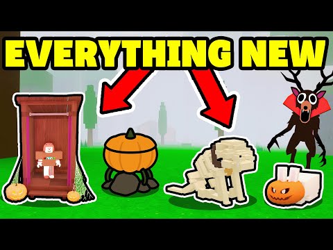 SECRET HUGE HALLOWEEN UPDATE in 99 NIGHTS IN THE FOREST...