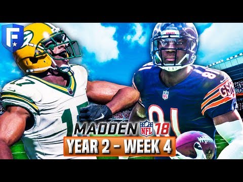 Madden 18 Bears Franchise Year 2 - Week 4 vs Packers | Ep.24