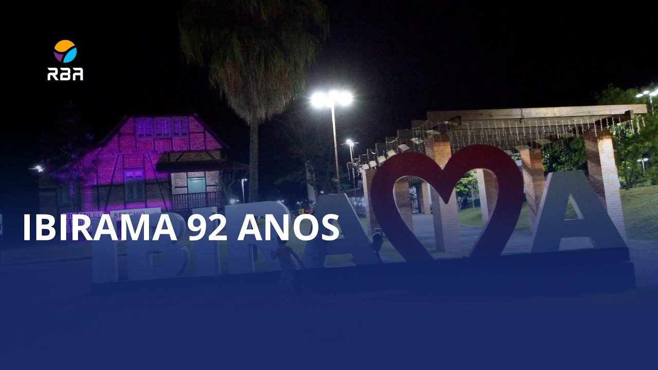 Dia 11 de março é o aniversário de Ibirama