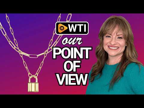 Lock Necklace for Women Paperclip Link Chain Padlock Necklace Non-Tarnish Gold - 2 PCS Layered Lock Necklaces - WTI product video review