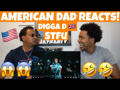 Digga D - STFU (Official Video) *AMERICAN DAD REACTS 🇺🇸*