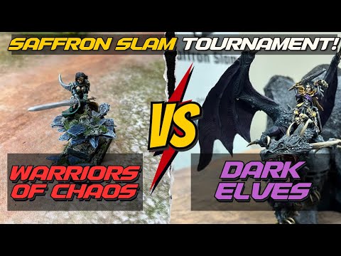🔴 Warriors of Chaos vs Dark Elves! | Saffron Slam Round 3 LIVE! 🔴