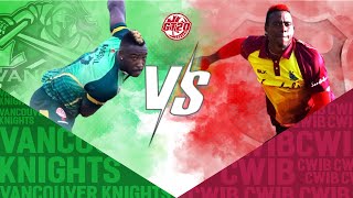 Vancouver Knights vs West Indies B | GT20 Canada Season 1 Match 14 Highlights