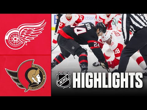 Red Wings vs. Senators | NHL Highlights | January 05, 2026