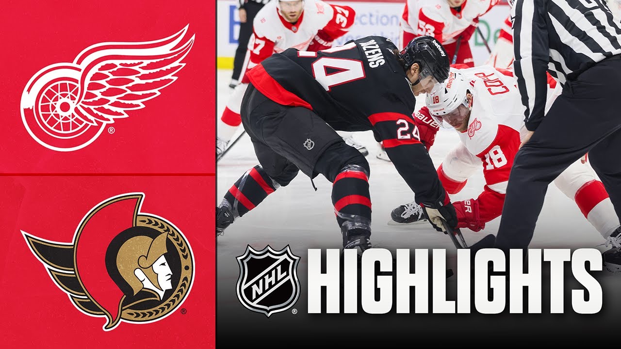 Red Wings vs. Senators | NHL Highlights | January 05, 2026