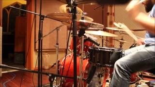 MY MOTHER THE CARJACKER - "Buff, the Celestial Reindeer" studio drum cam