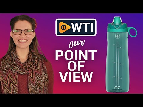 Pogo Plastic Water Bottle - WTI product video review